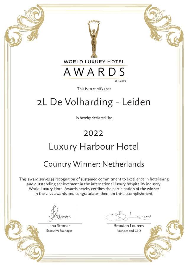 2L De Volharding Apartment Leiden Luaran gambar
